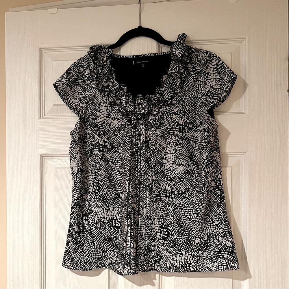 Snake Print Blouse